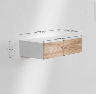 Consola de pared Florens Sklum Blanca