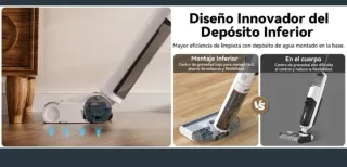 JONR S20 Pro Aspirador Fregasuelos Inalámbrico