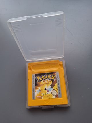 Pokemon amarillo gameboy