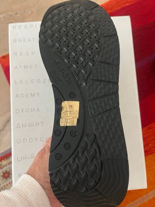 Zapatillas Geox Casual Talla 40 Gris