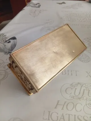 Joyero Artesanal Dorado