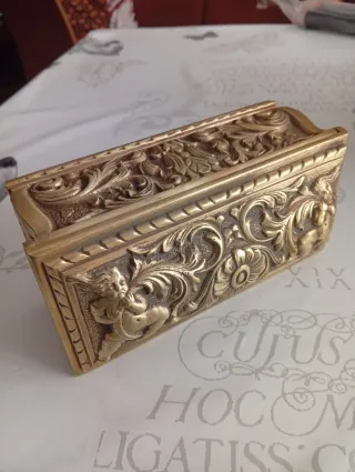 Joyero Artesanal Dorado