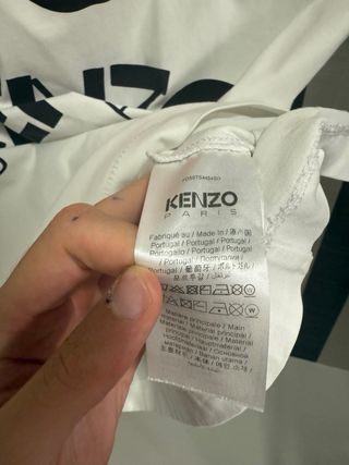 Camiseta Kenzo Paris Talla M Flor Roja