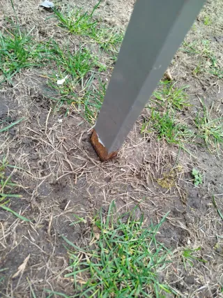 Mesa rectangular blanca 118x75 cm