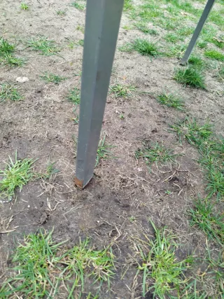 Mesa rectangular blanca 118x75 cm