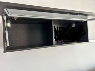 Muebles TV blanco y negro