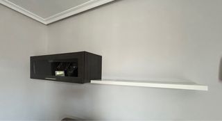 Muebles TV blanco y negro