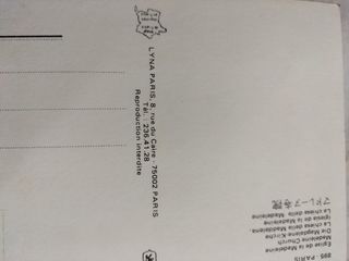 Lote 20 Postais Paris Antigos Não Usados