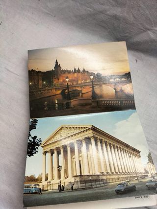 Lote 20 Postais Paris Antigos Não Usados