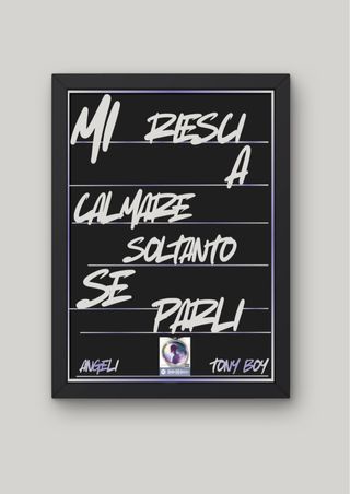 Poster A4 o quadretto Tony boy album