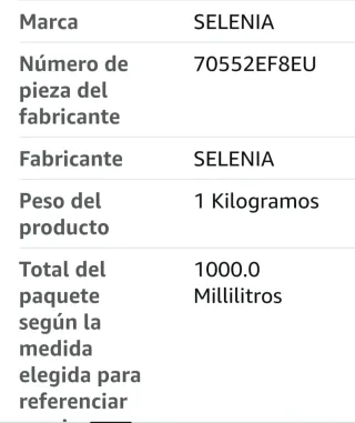 Aceite Selenia Multiprover Gas 5W-40 GLP