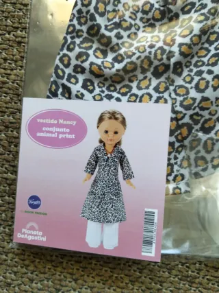 Nancy Vestido Conjunto Animal Print