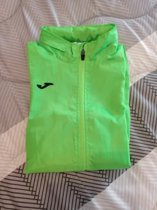 Chubasquero Joma 2XS Verde Neón