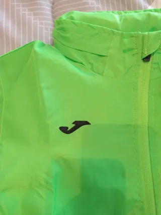 Chubasquero Joma 2XS Verde Neón