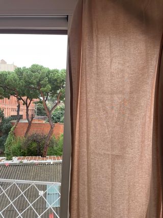 Cortinas semiopacas Ikea Tibast Beige