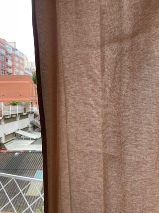 Cortinas semiopacas Ikea Tibast Beige