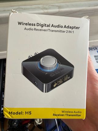 Adaptador Audio Digital Inalámbrico M5