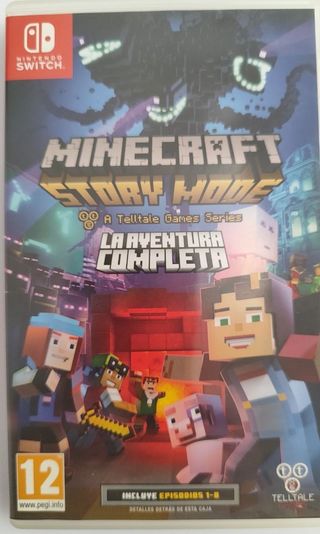 LOTE Minecraft Story Mode 1 y 2 Switch