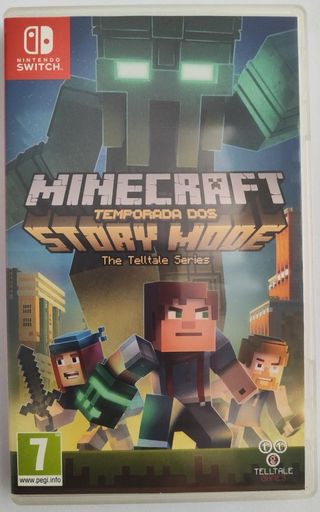 LOTE Minecraft Story Mode 1 y 2 Switch