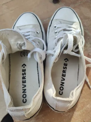 Converse Blancas Talla 38