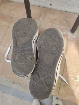 Converse Blancas Talla 38