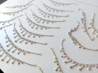 Lote 19 Tiras Decorativas Brillantes