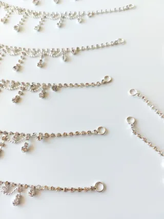 Lote 19 Tiras Decorativas Brillantes