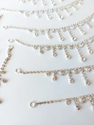 Lote 19 Tiras Decorativas Brillantes