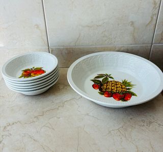 Juego Postre Pontesa Vintage Porcelana