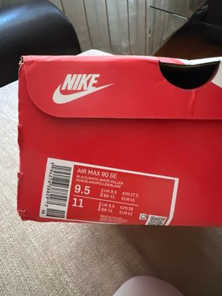 Nike Air Max Rojas Talla 38