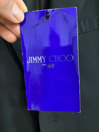 Americana Jimmy Choo x H&M Negra