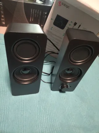 Altavoces Sologic Negro