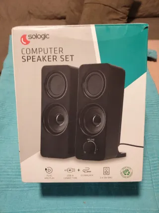 Altavoces Sologic Negro