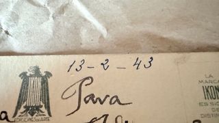 43 Postales Felicitación Años 40-50