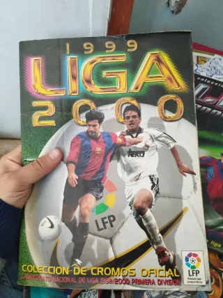 Álbumes de cromos de fútbol LIGA