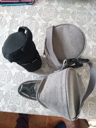 Termo para comida gris y negro