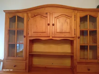 Aparador / Vitrina Madera Pino Maciza