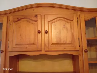 Aparador / Vitrina Madera Pino Maciza