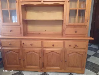 Aparador / Vitrina Madera Pino Maciza