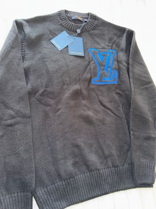 Jersey Louis Vuitton Negro y Azul