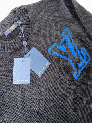 Jersey Louis Vuitton Negro y Azul