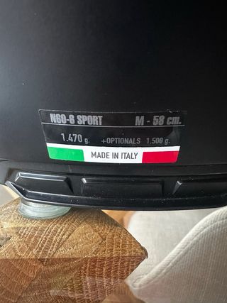 Casco de moto Nolan N60 como nuevo