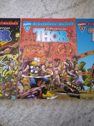 Pack 3 comics El Poderoso Thor