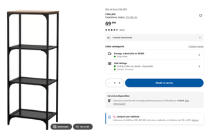 Estantería IKEA FJÄLBO