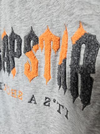 Camiseta Trapstar Gris Naranja Talla L