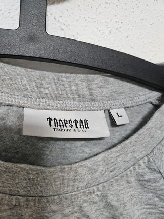 Camiseta Trapstar Gris Naranja Talla L