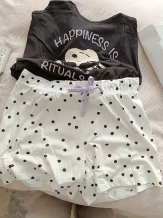 Pijama Verano Mujer Snoopy Peanuts