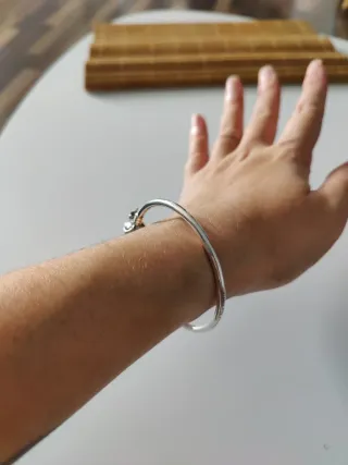 Pulsera Snitch Harry Potter Plata