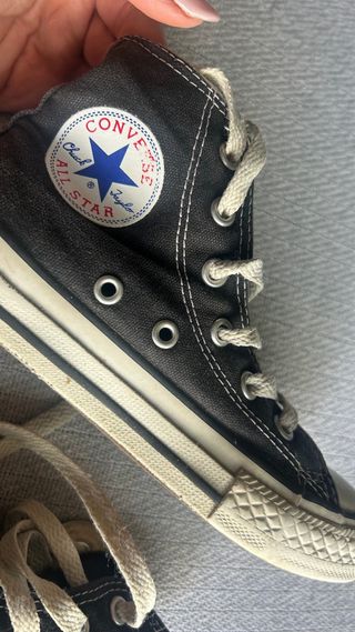 Converse Negras Clásicas Hi Top