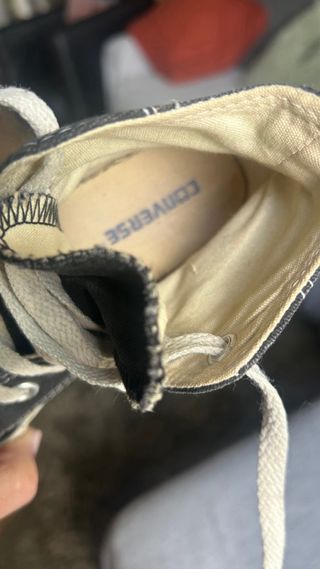 Converse Negras Clásicas Hi Top